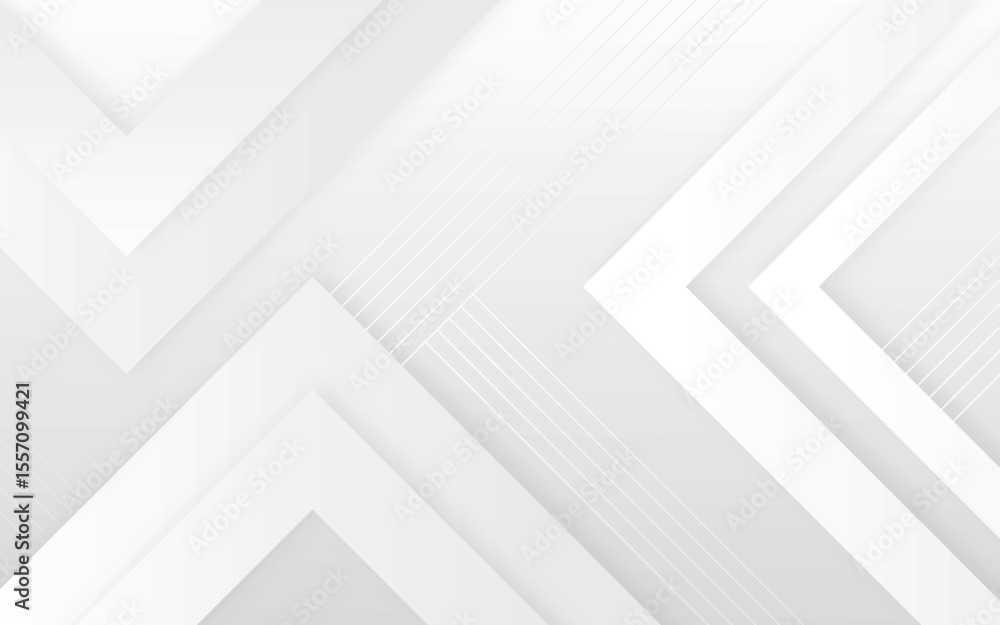 Poster abstract white background with geometric shapes and subtle textures isolated on transparent backgrou