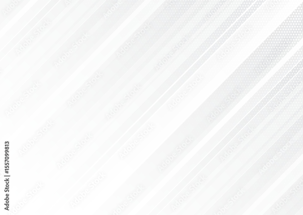 Poster abstract white background with diagonal lines and subtle textures isolated on transparent background