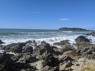 New Zealand - North Island - Rocky Beach