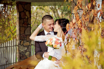 Scene is romantic and happy