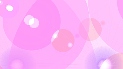 Dreamy magenta spheres intertwine with soft light effects, creating a whimsical and abstract background for creative projects.