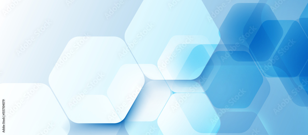 Poster Abstract geometric shape technology digital hi tech concept background. Space for your text