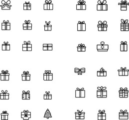 gift icons present gift box wrapping holiday gift celebration surprise gift symbol gift package gift wrap gift bag birthday special occasion festive gift card holiday season gift ribb