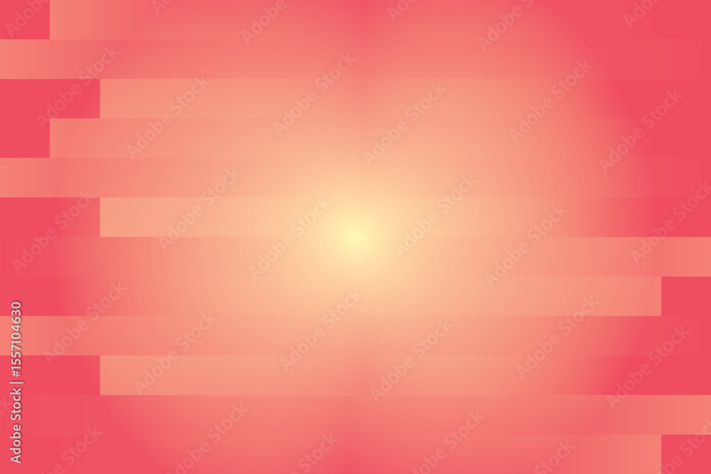 Poster abstract horizontal gradient blocks with a soft yellow glow in the center