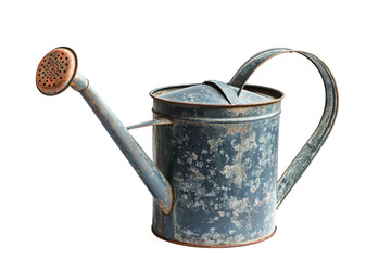Antique Watering Can Still Life Aged Metalwork Horticulture Rustic Garden Gardening Equipment