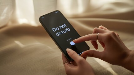 Embrace Slowtech Turning off Notifications for a Peaceful Tech-Free Moment