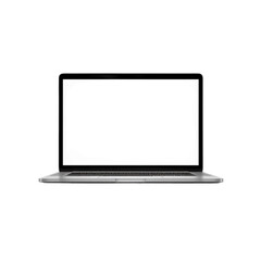 laptop computer isolated on white