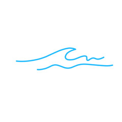  Line water wave