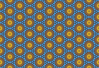 Seamless Luxury Texture Cloth Fashion Graphic Digital Tile Fabric Visual Template Endless Interior Decoration Symmetric Background Design Wallpaper Perspective Geometric Art Shape Textile Pattern.