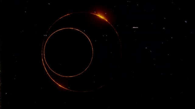 Cinematic filmburn transitions with light leaks and rings