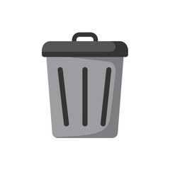 icon of a trash disposal container or container
