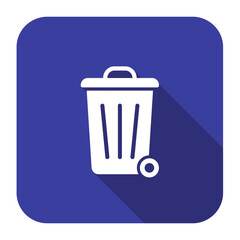 icon of a trash disposal container or container