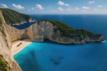 Iconic Coastal Destination Featuring a Renowned Shipwrecked Beach