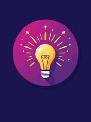 light bulb vector illustration