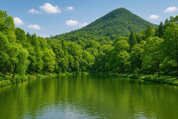 Majestic Peaks and Scenic Trails in a Mountain Sanctuary