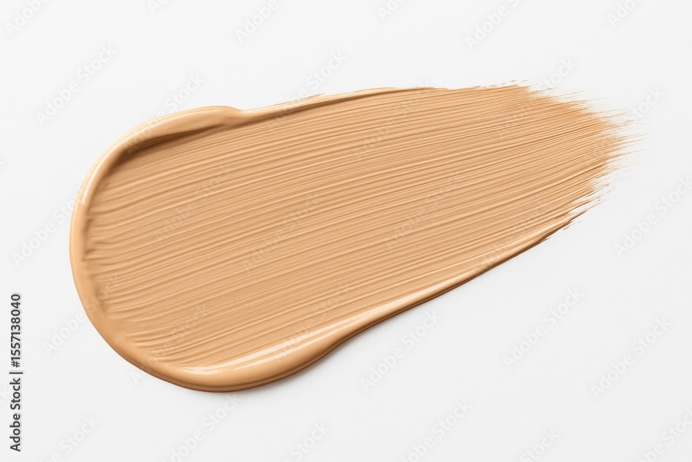 Aufkleber create a white background with a smear foundation and textured smudge effect