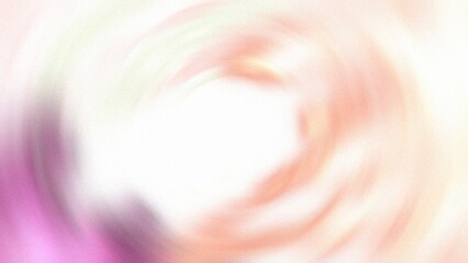 Spring colors green orange white abstract paint background spin pattern noise grainy blur effect