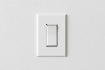Wall-mounted light switch for easy control