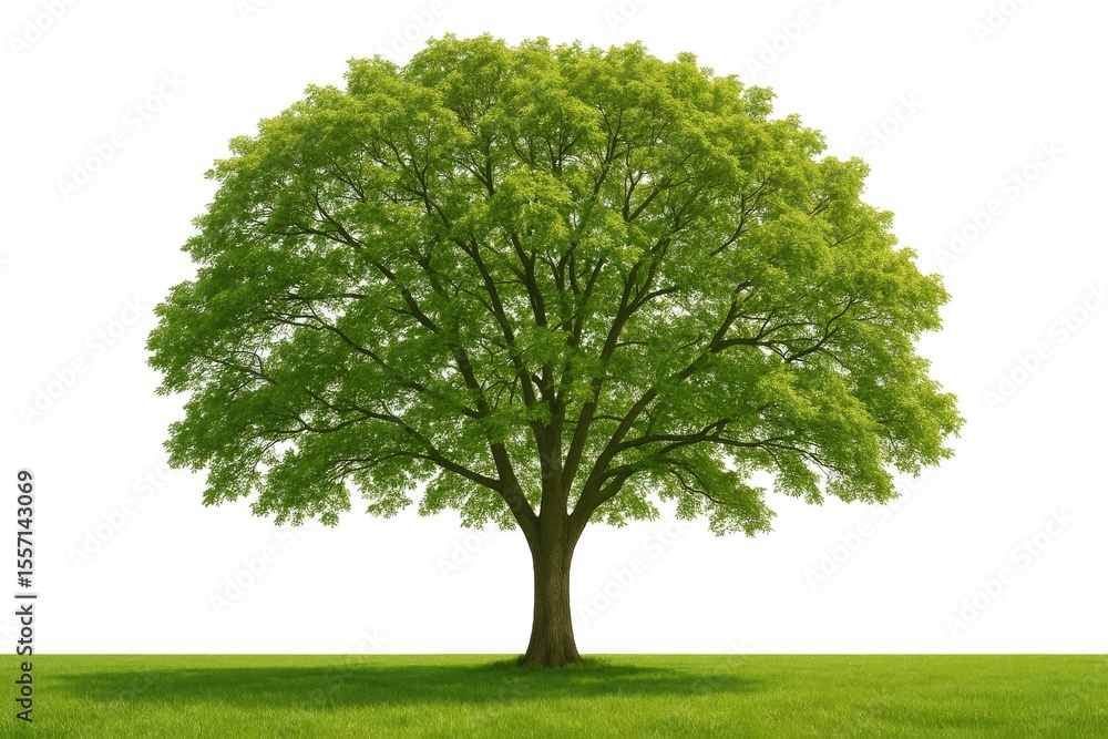 Poster isolated tree with clear background