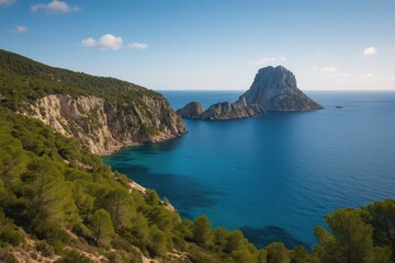 Obraz premium Scenic views of an island paradise