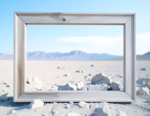 Landscape Rustic Texture Frame