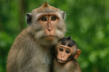 Close-up of a monkey's face