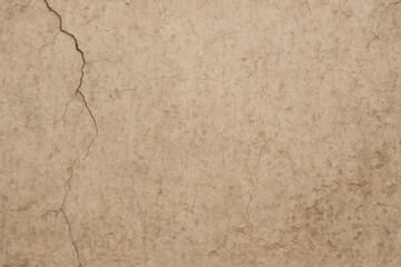 Fototapeta premium Aged plaster wall showing cracks and imperfections
