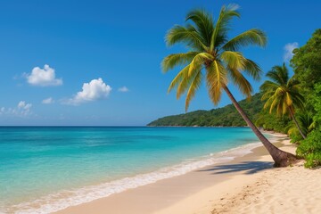 Obraz premium Tropical ocean and coastal paradise