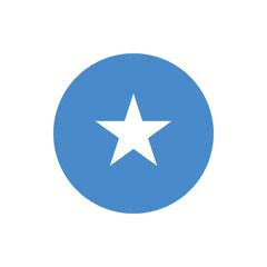 Obraz premium Somalia and Sudan round flag icons vector for independence day celebration on transparent background, modern editable patriotic graphic