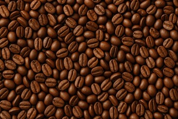 Obraz premium Recently roasted medium roast coffee beans