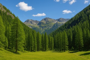 Fototapeta premium Explore the scenic beauty of Gran Paradiso Park