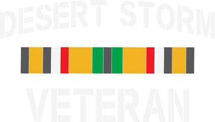 Desert Storm Veteran Pride Persian Gulf War
