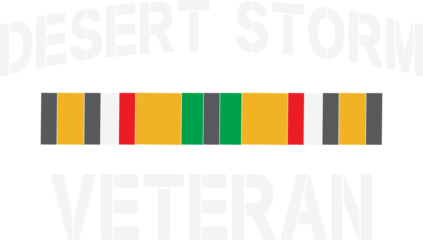 Desert Storm Veteran Pride Persian Gulf War