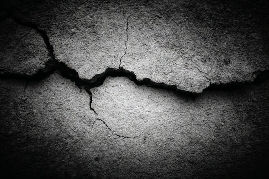 Cracked earth whispers timeless secrets, evoking seismic energy, Earth Day reflections, and the eerie stillness of global tectonics