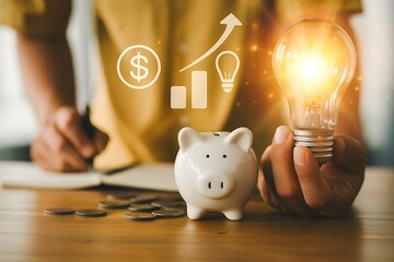 Financial Planning and Smart Saving Concept