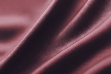 Luxurious waves of deep rose fabric mimic velvety twilight dunes, evoking tactile indulgence for World Textile Day celebrations