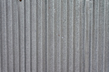 Weathered Corrugated Metal Sheet Texture Strong Galvanized Iron Panel Background Industrial...