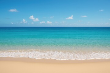 Fototapeta premium Scenic ocean panorama from the coast