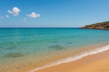 Oceanic vista featuring coastal scenery in southern Europe