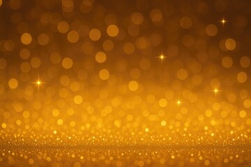 Festive Themed Backdrop with Sparkling Abstract and Twinkling Lights