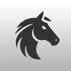 Classic Stylized Horse Head Logo Design
