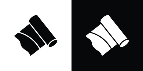 Aluminum foil icon vector, Symbol, logo illustrations