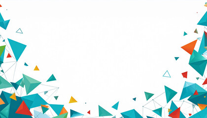 Abstract geometric vector background