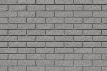 Fototapeta premium Gray brick wall with textured surface