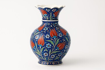 Handcrafted Ottoman-style ceramic vessel