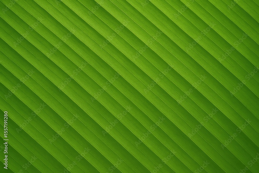 Poster Background featuring a green leaf texture with a line pattern