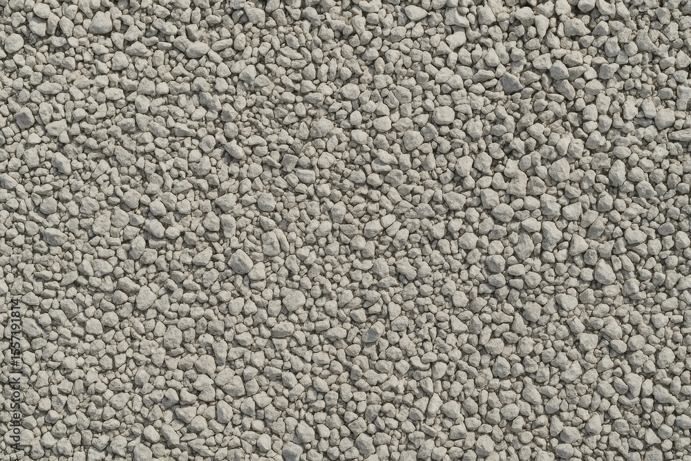 Aufkleber surface with a gravel-like texture on the floor