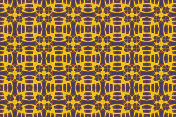 Seamless Luxury Texture Cloth Fashion Graphic Digital Tile Fabric Visual Template Endless Interior Decoration Symmetric Background Design Wallpaper Perspective Geometric Art Shape Textile Pattern.