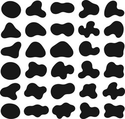 Silhouette animal pattern with dog paw prints and black cat icons in vintage style