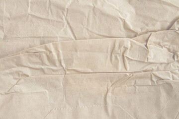 brown paper with crumple texture background for overlay on background. 50 opacity.